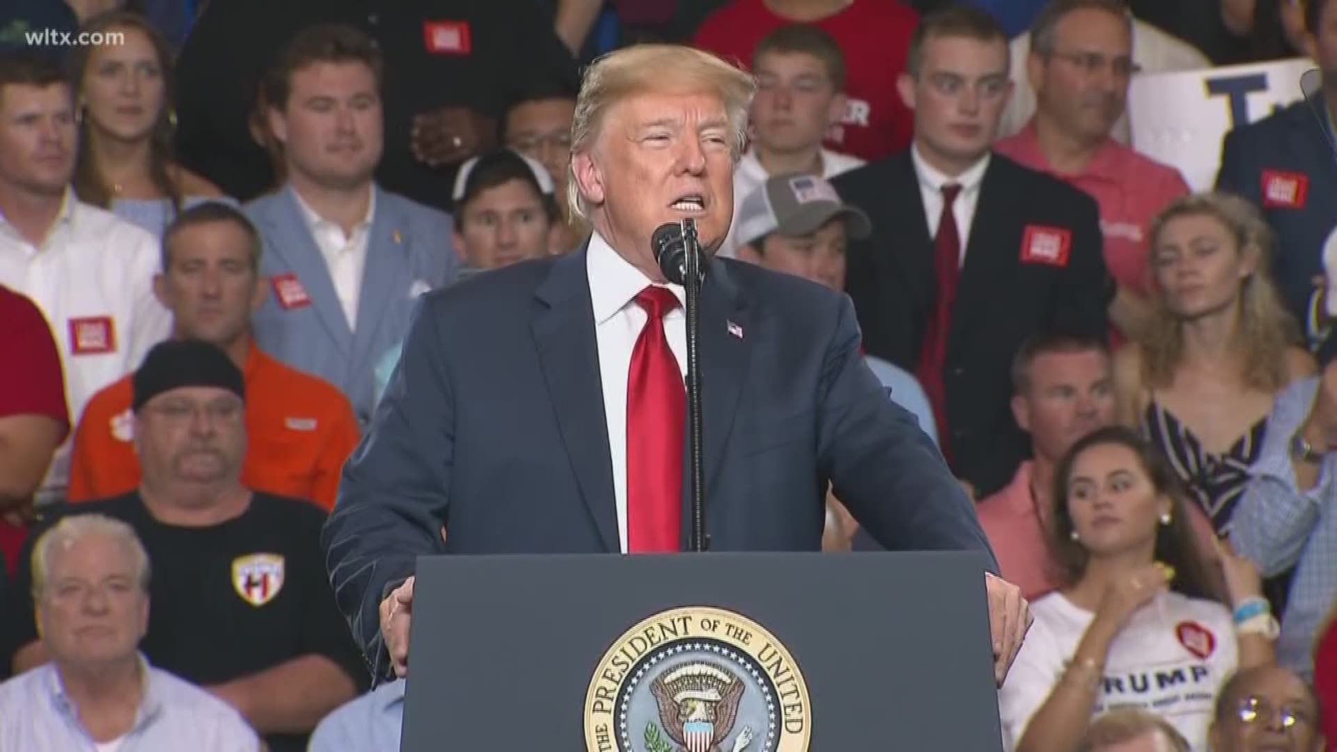 Watch all of President Donald Trump's rally in West Columbia, SC on June 26, 2018.
