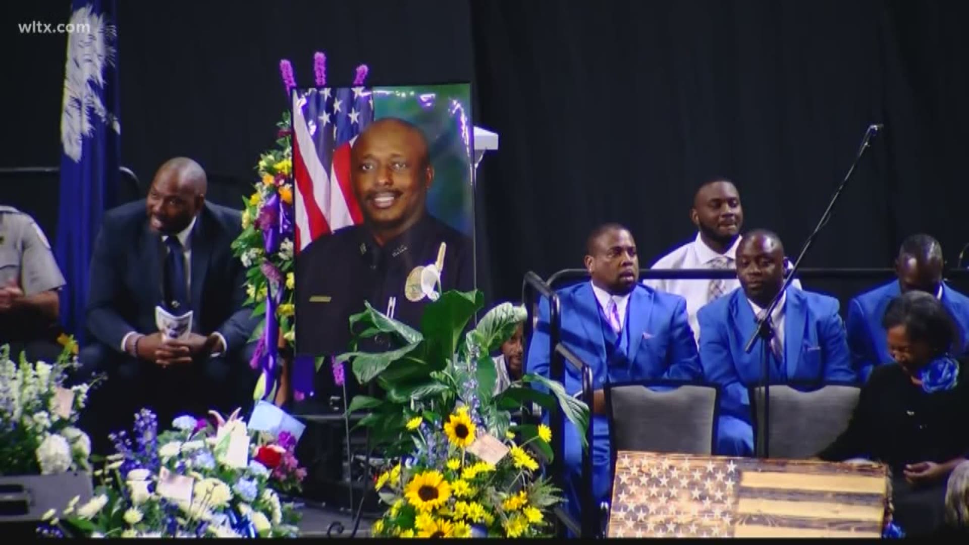 The Florence Police officer was killed in the line of duty. 