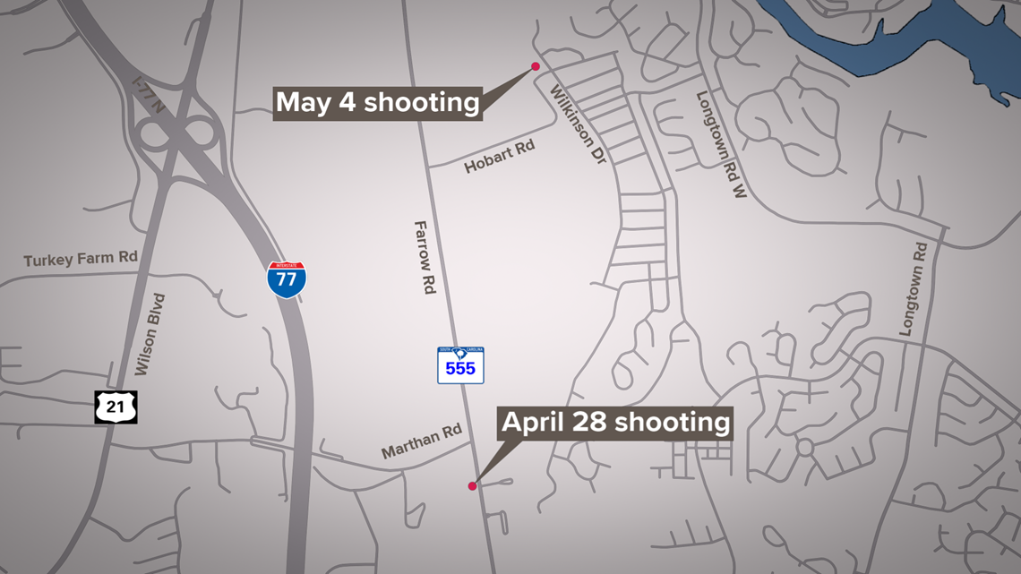 Suspect sought in two Richland County shooting incidents | wltx.com