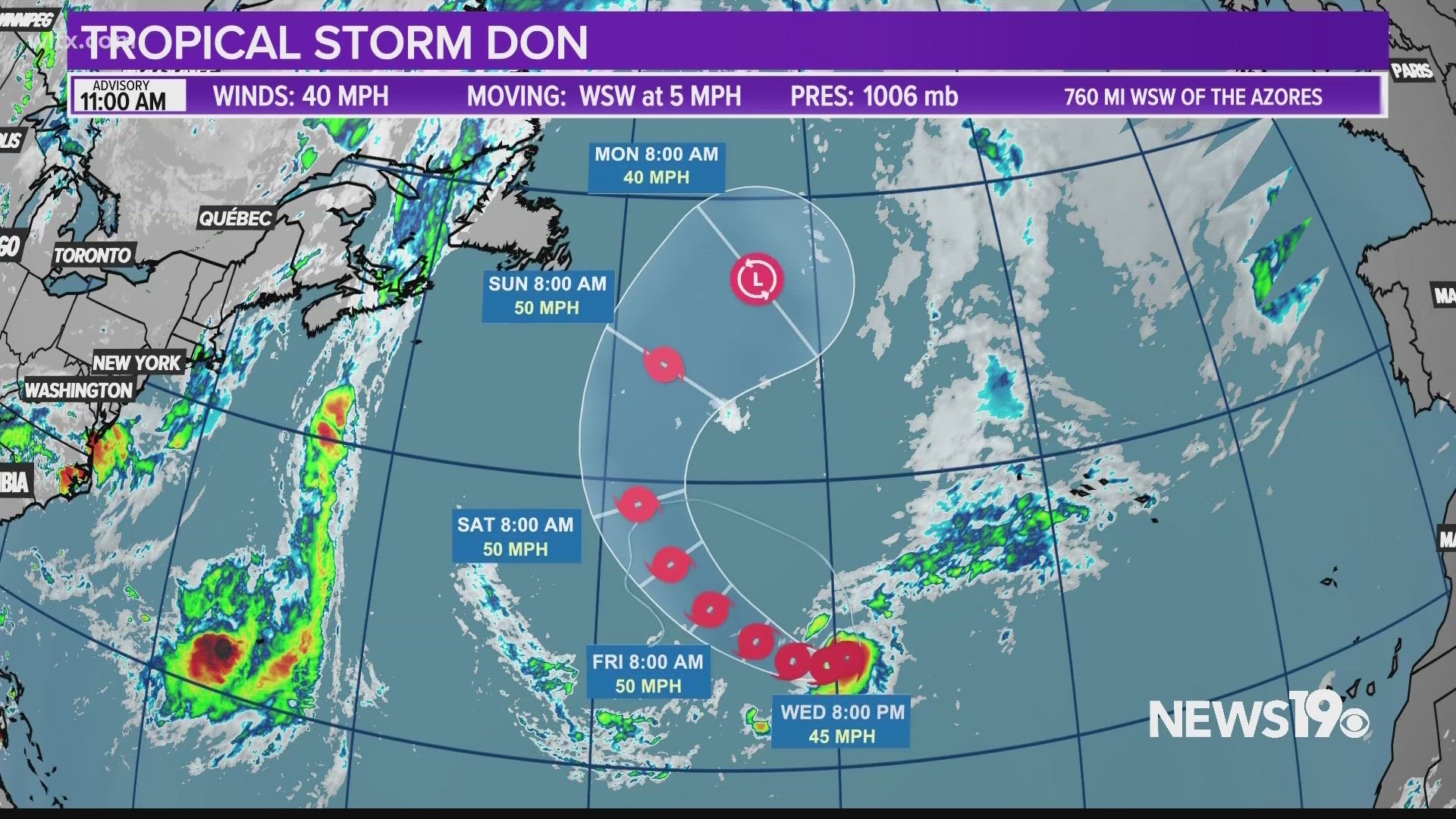 The National Hurricane Center is still predicting five to nine hurricanes to form between now and the end of the season.