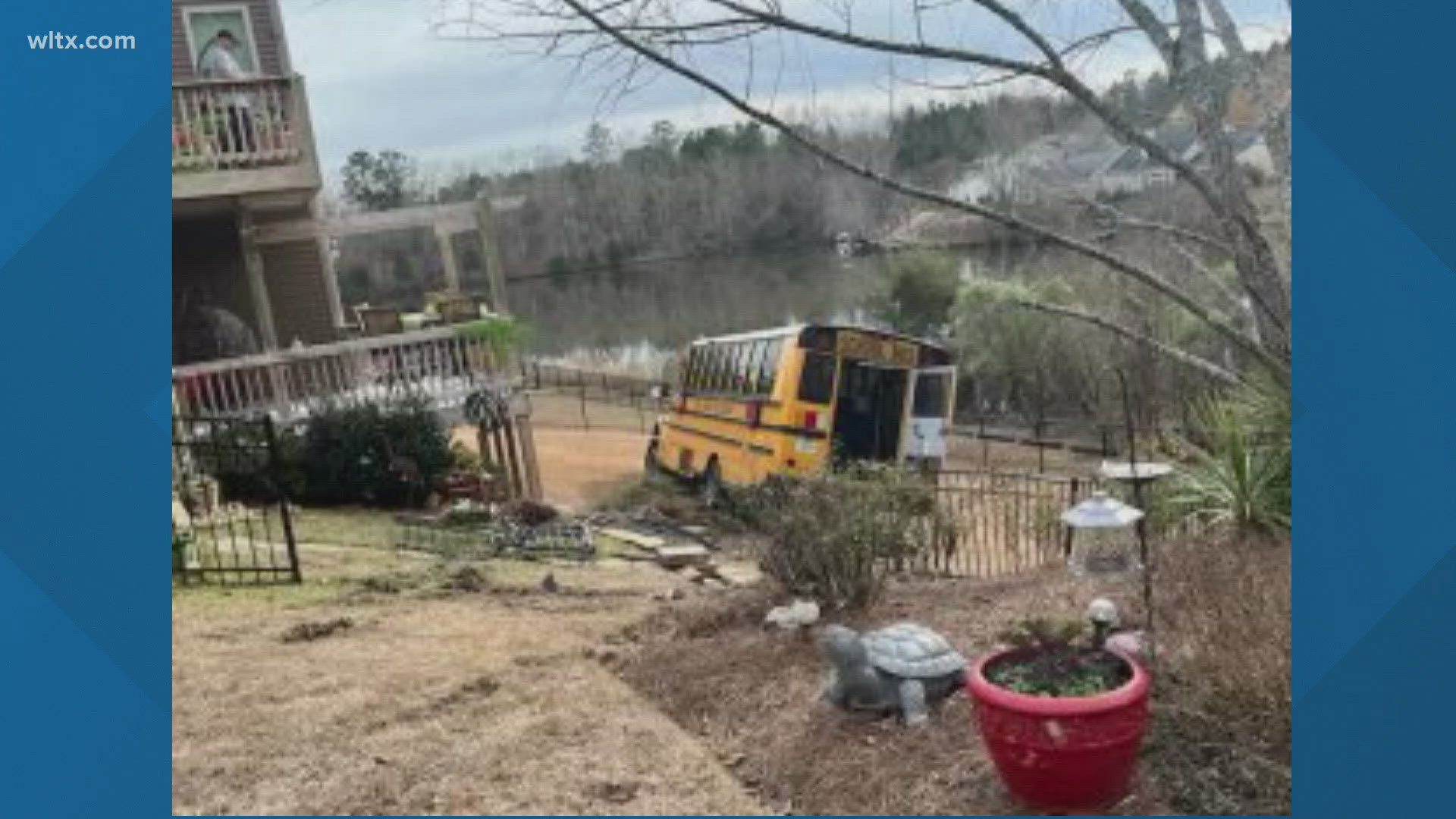 Columbia Police said a school bus crashed Friday afternoon. No serious injuries were reported. 