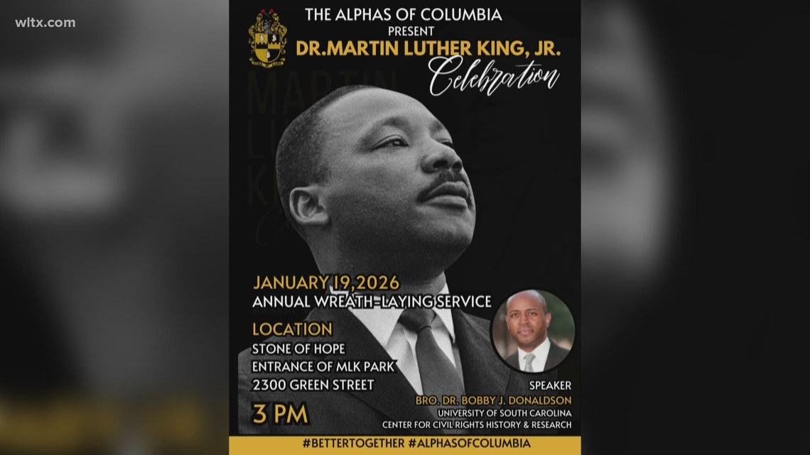 Columbia to host 38th annual Martin Luther King Jr. commemoration