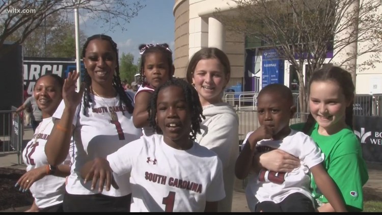 Fans travel to Greenville to watch Gamecocks win
