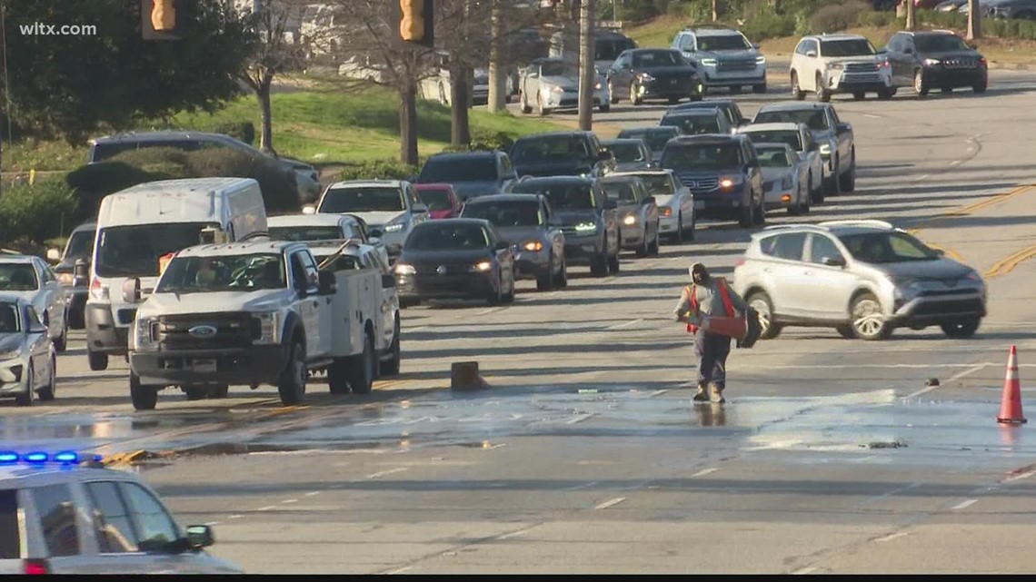 Water Main Break Reroutes Traffic, Boil Water Advisory | Wltx.com