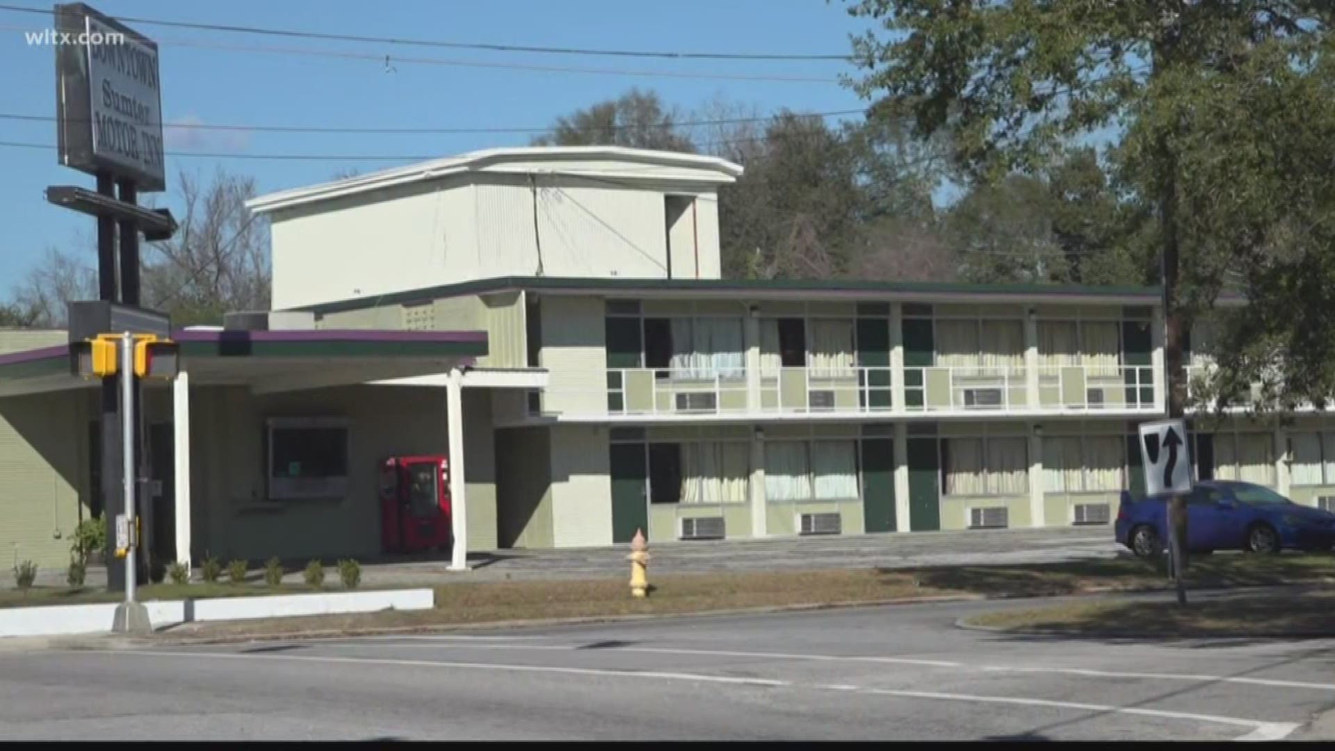 Sumter Police say this was the result of domestic violence and happened at the Sumter Motor Inn shortly before 1 am.