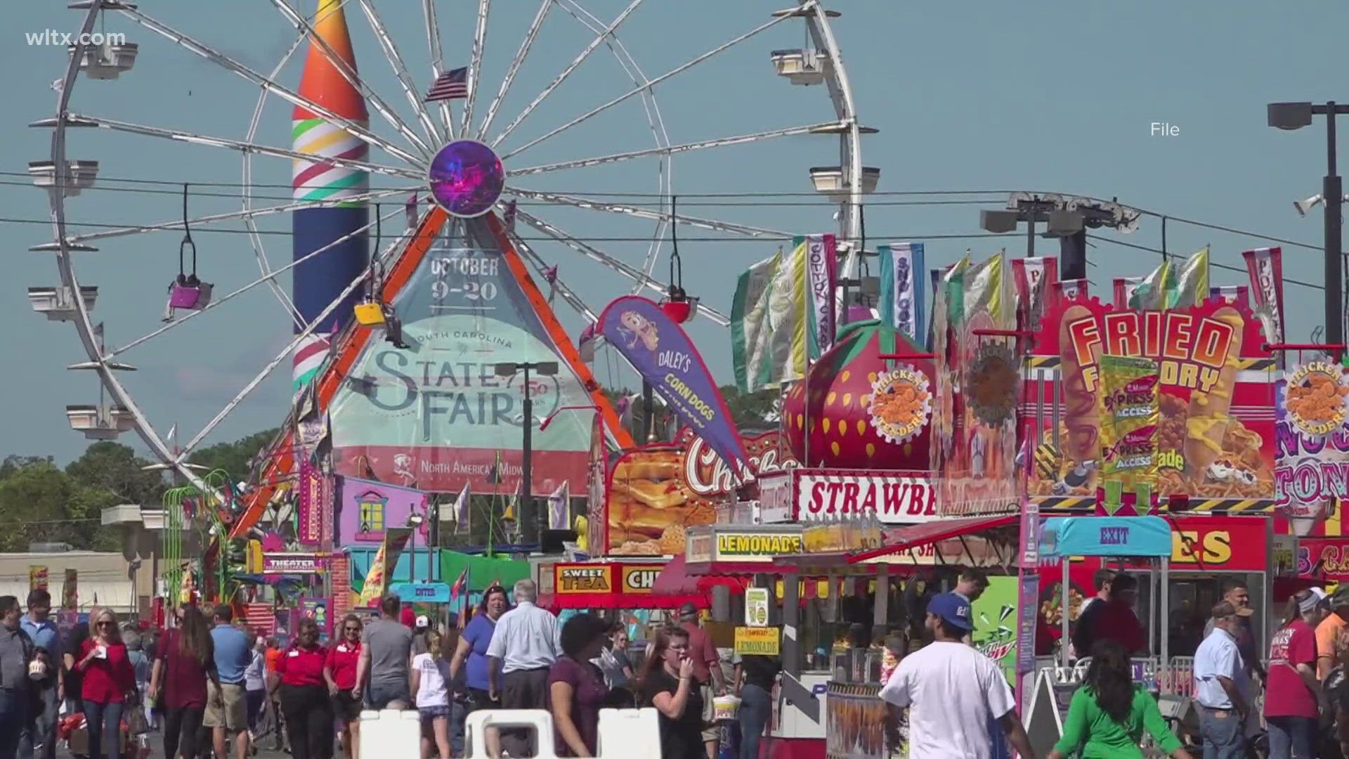 Starting this year, anyone under the age of 18, must be accompanied by an adult all week.  Not just the weekends.  The fair opens Wednesday October 9.