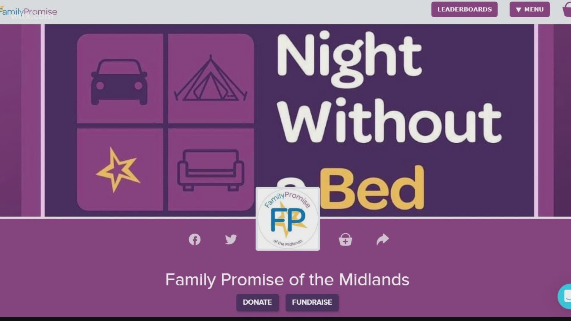 Family Promise of the Midlands is encouraging families to change where they sleep Saturday night to raise awareness about family homelessness in the Midlands.