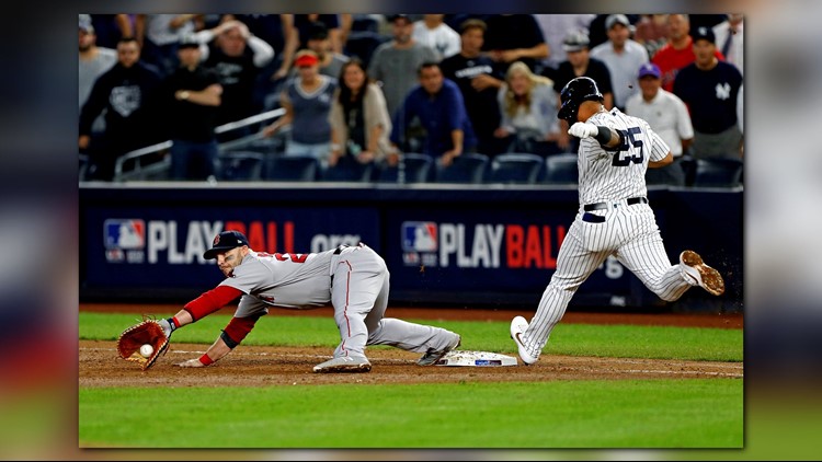 Red Sox advance to ALDS, end Yankees' season