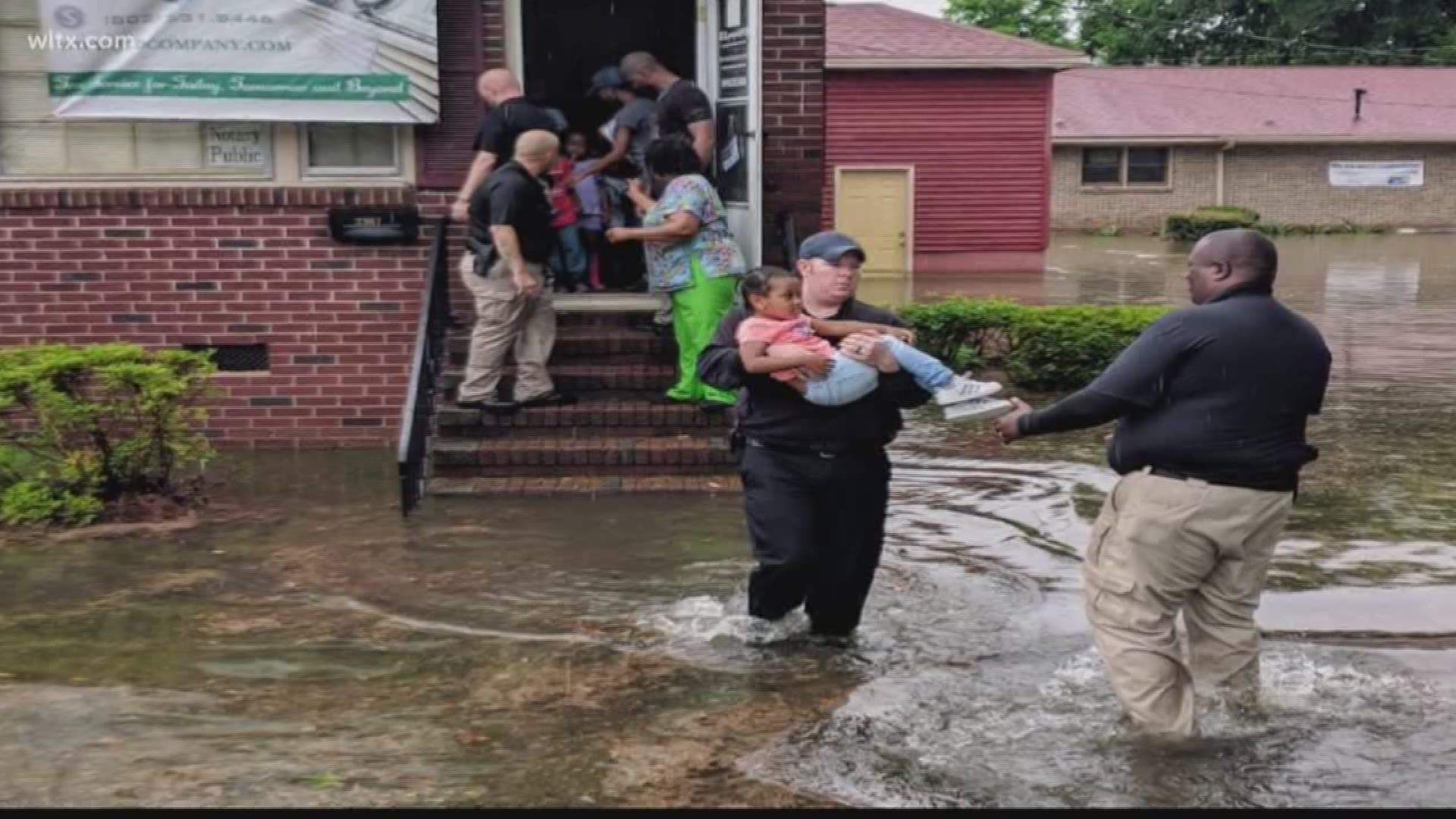 A daycare in Orangeburg flooded  