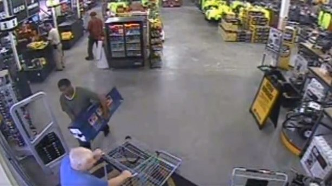 Man walks out of store with stolen chainsaw, assaults employee outside ...