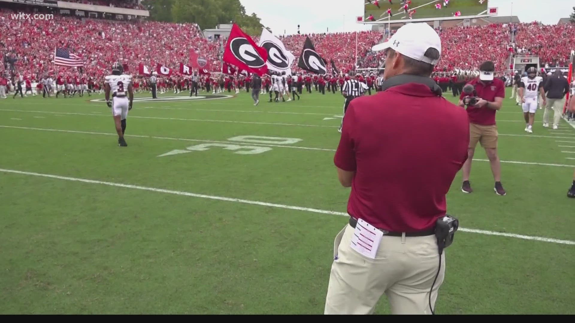 USC head coach Shane Beamer spent three years at Mississippi State, the site of his first full-time coaching position.