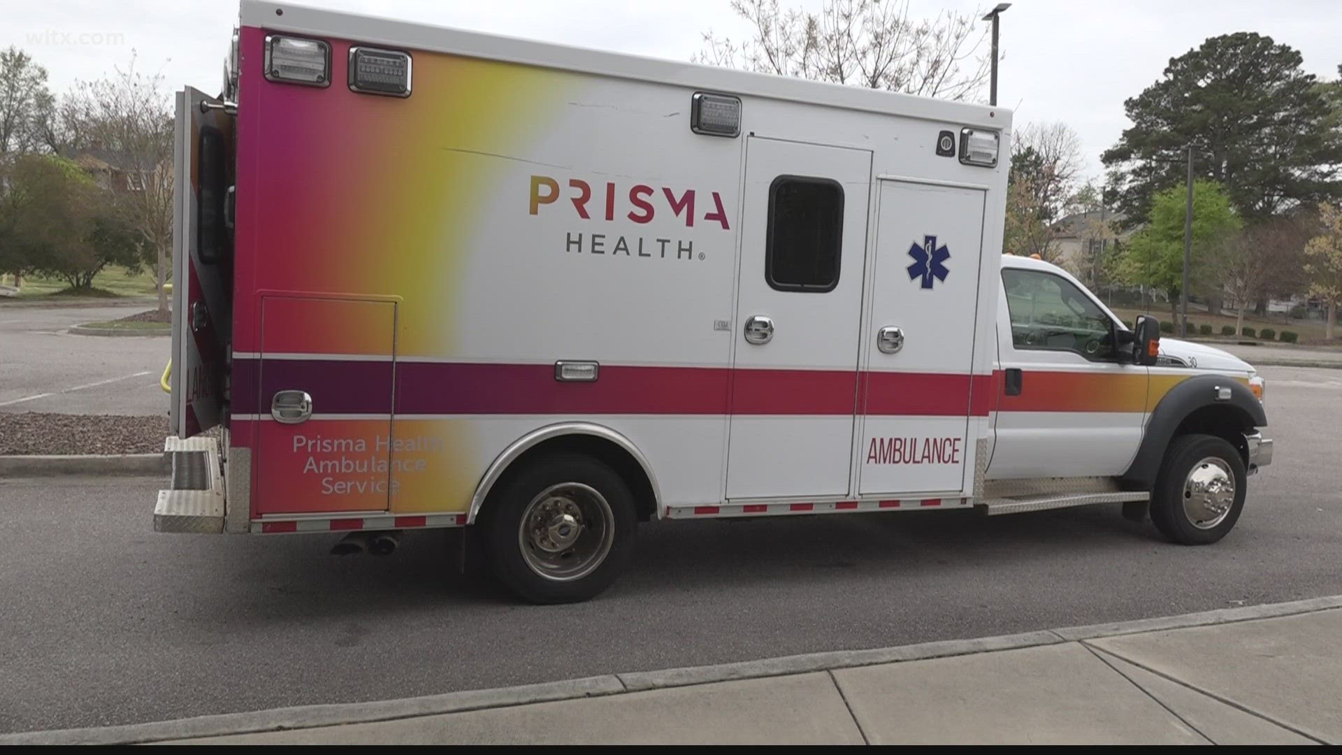 Prisma Health donated a decommissioned ambulance to C A Johnson students.