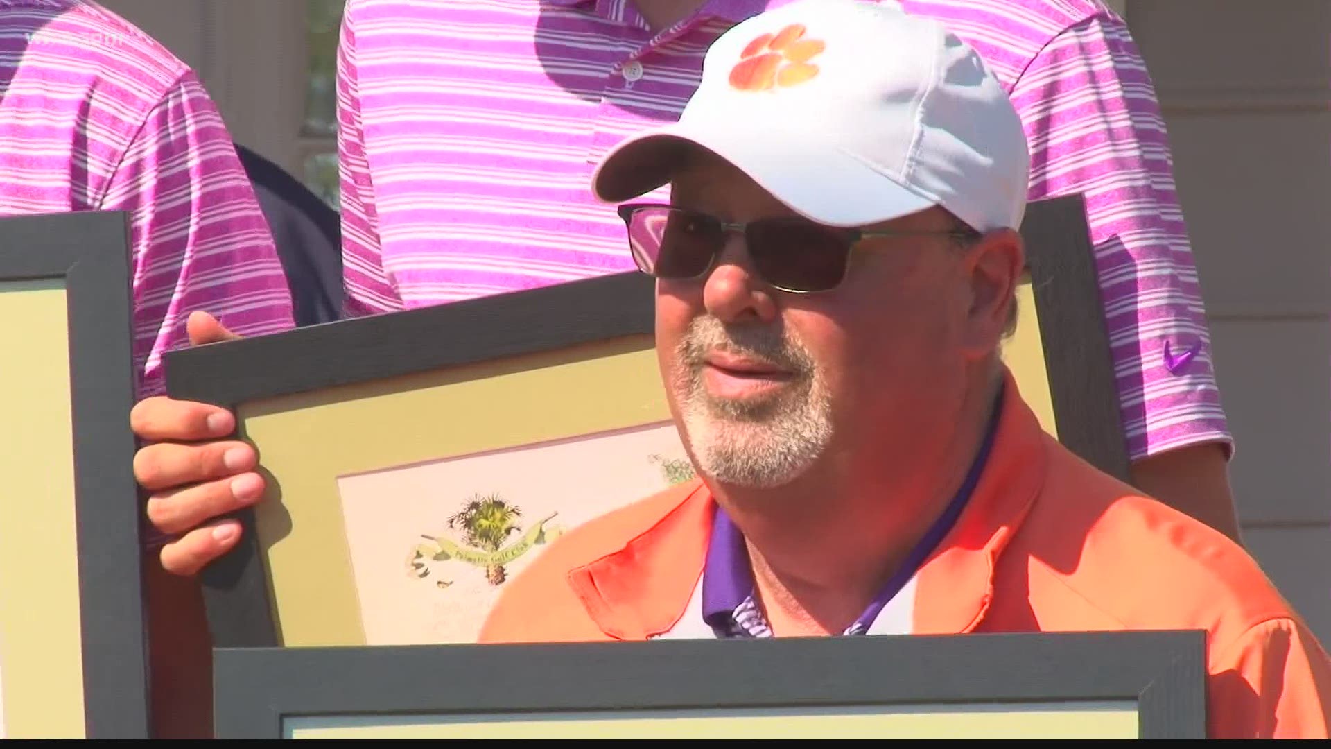 Clemson's Larry Penley, who is retiring at the end of the season, earned his 80th career victory as the Tigers won the Cleveland Golf Palmetto Intercollegiate.