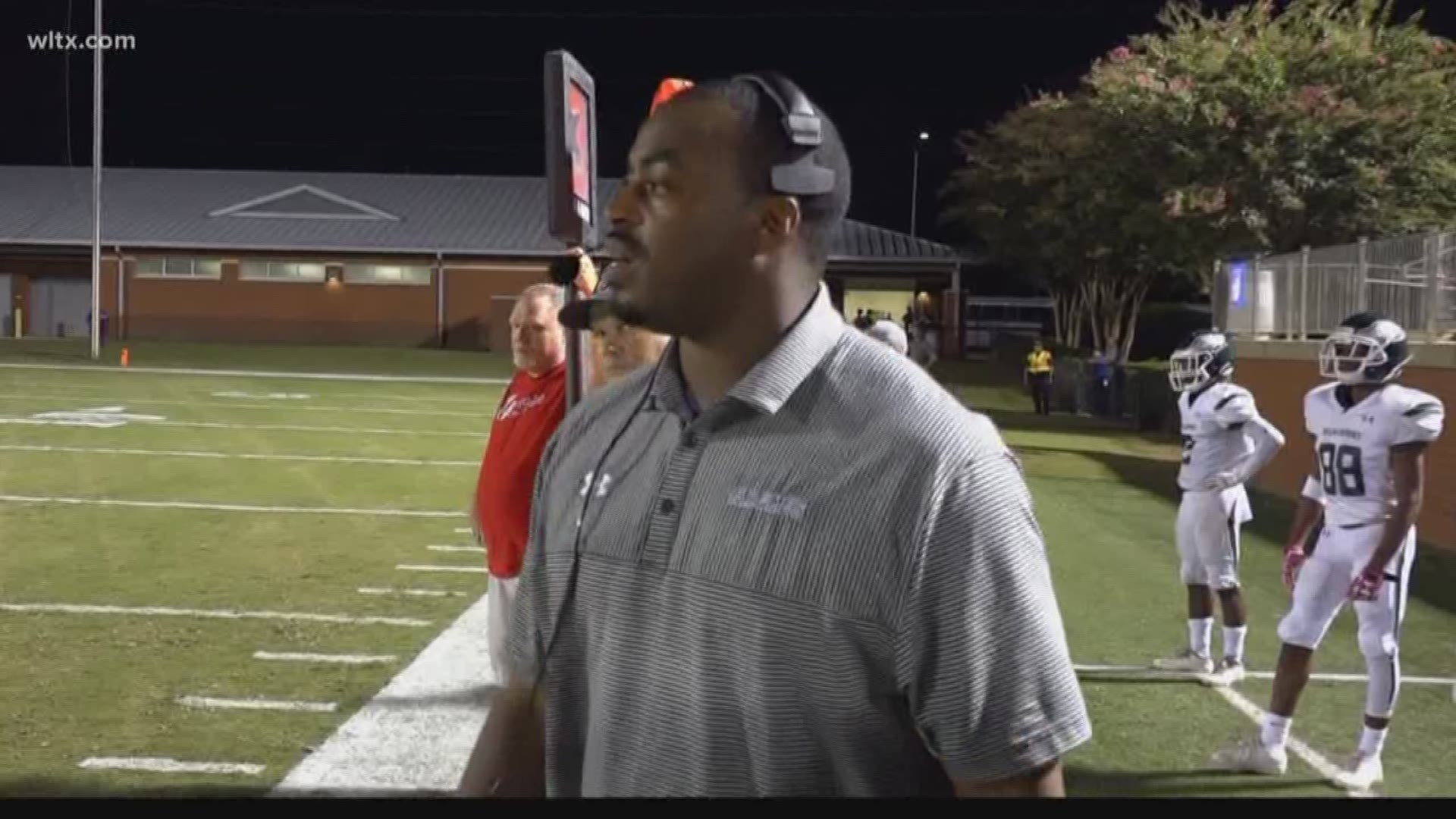 Former Gamecock linebacker Devonte Holloman has returned to Rock Hill to take over the program at South Pointe High School.