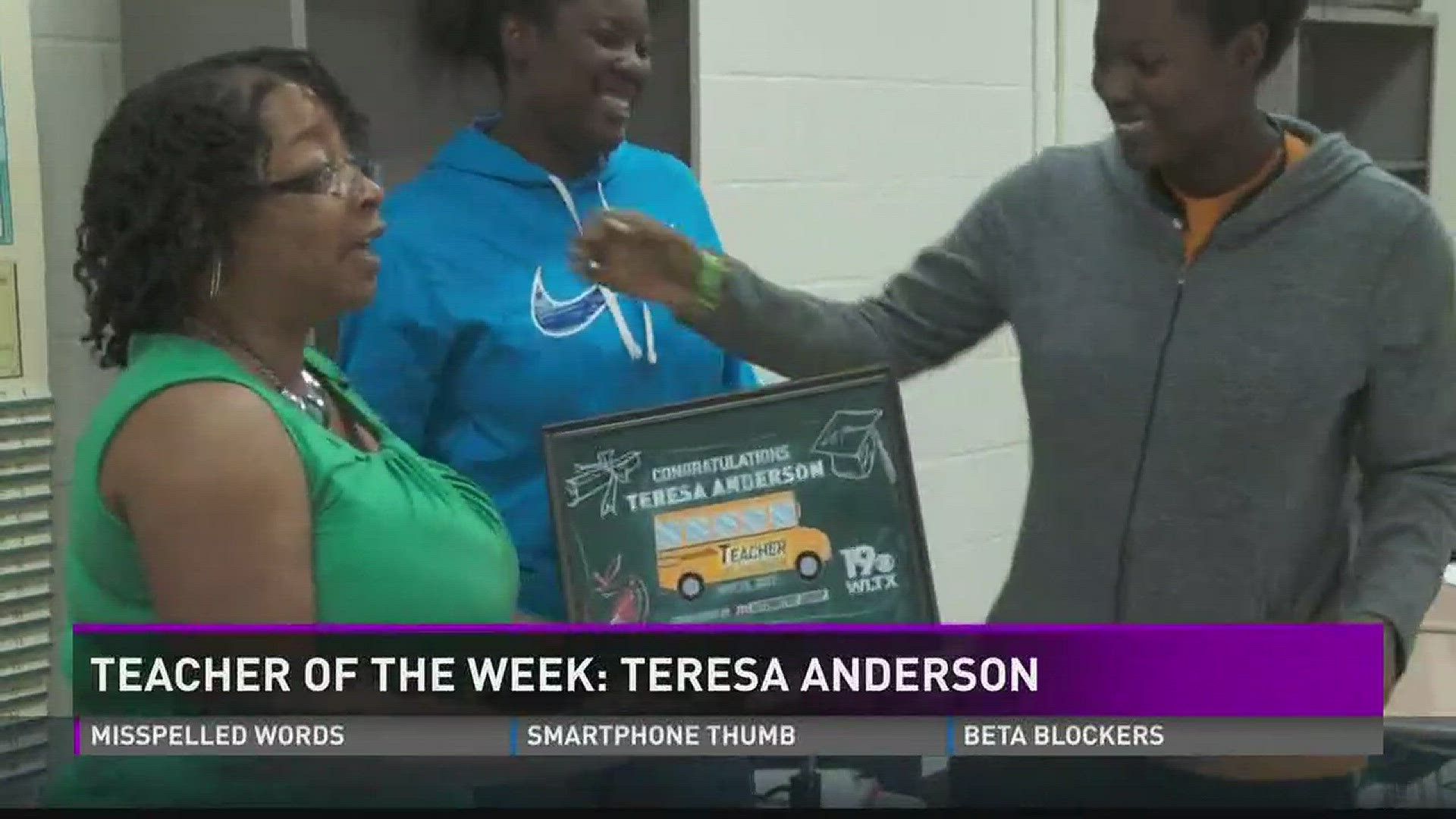 Eau Claire High's Teresa Anderson is our News19 Teacher of the Week.