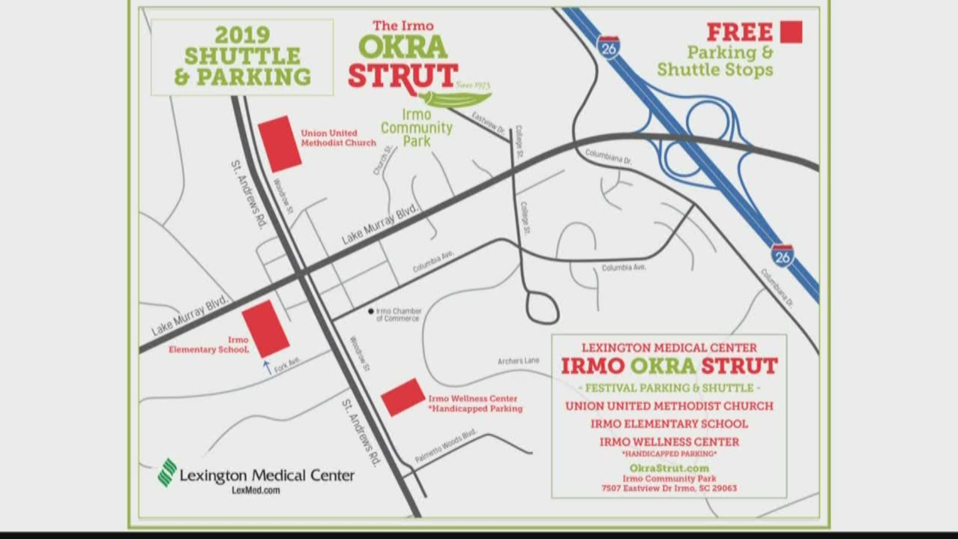 The famous Okra Strut Festival is happening this weekend in Irmo
