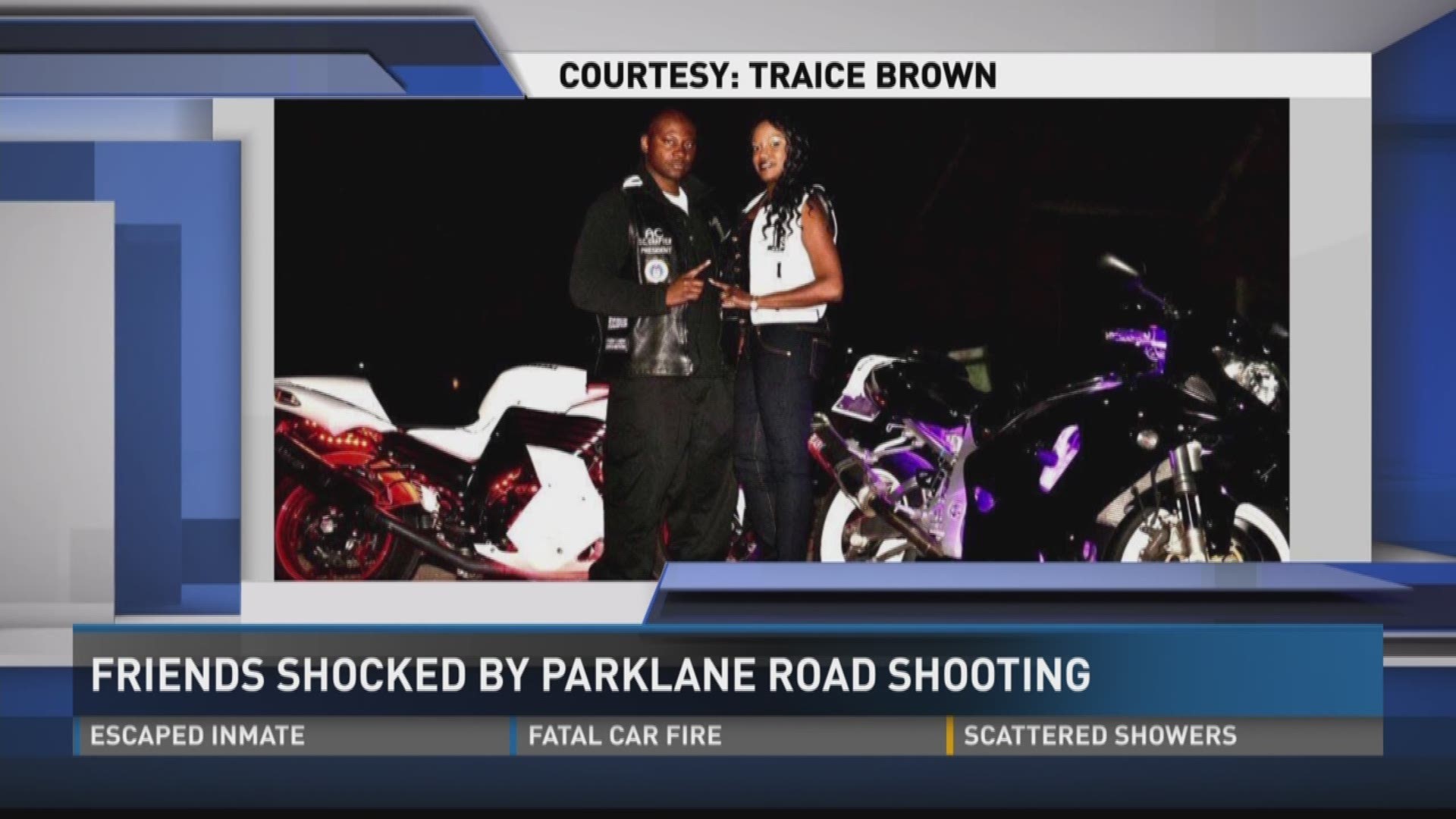 Names of the shooting victims on Parklane road they are identified as Aaron and Sydni Collins, husband and wife