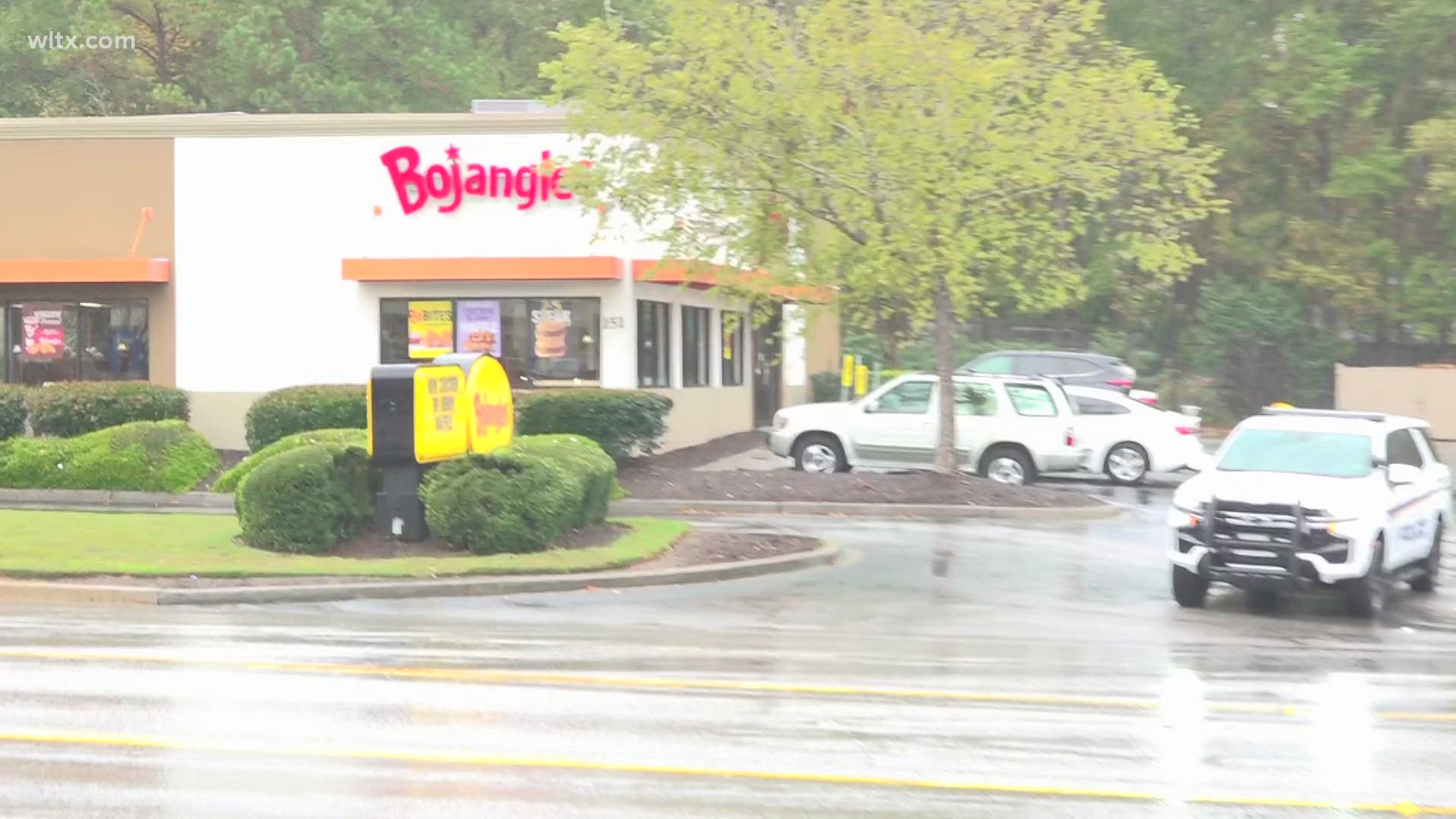 Officers responded to a call around 10 a.m. to the Bojangles at 151 Harbison Boulevard.