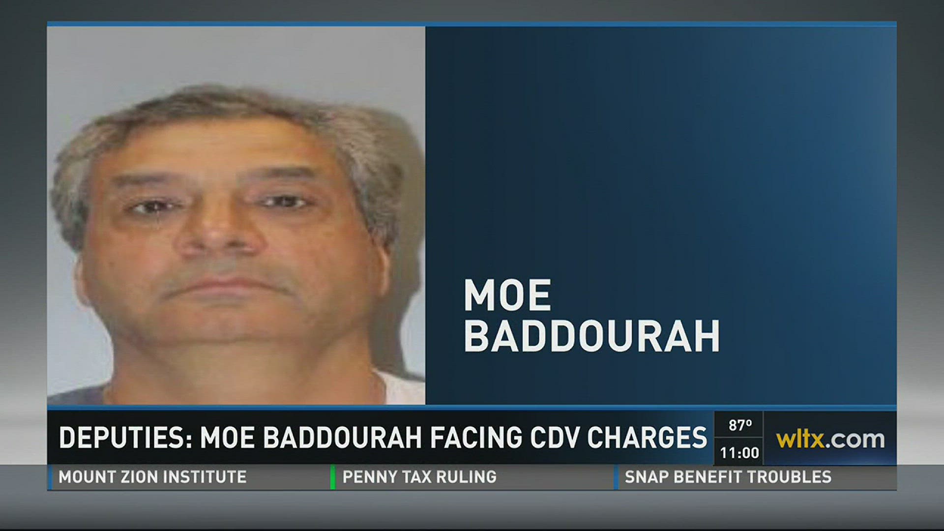 Deputies: Moe Baddourah Facing CDV Charges