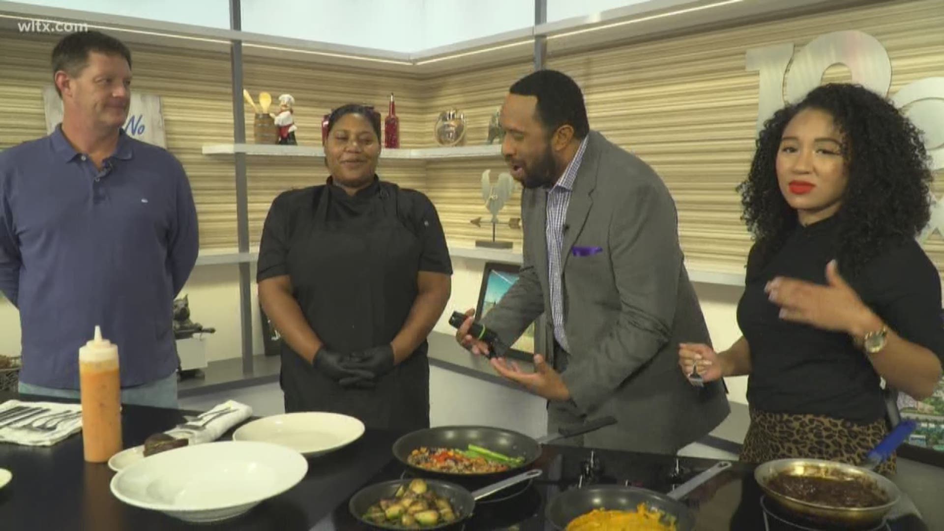 BLD Diner visited the News 19 studio to showcase dishes for Restaurant Week