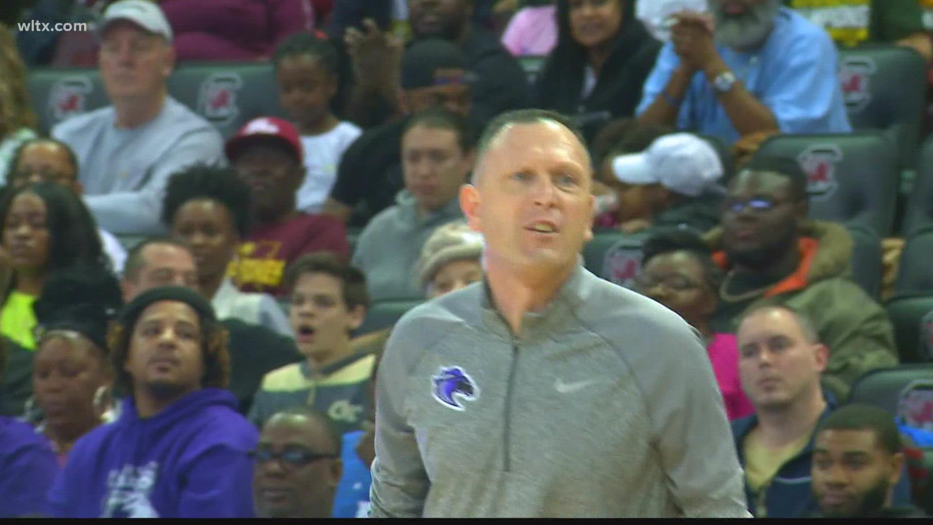 When Ridge View's season ends, the Blazers will have an opening for a head basketball coach because Yerrick Stoneman is leaving for Oak Hill Academy.