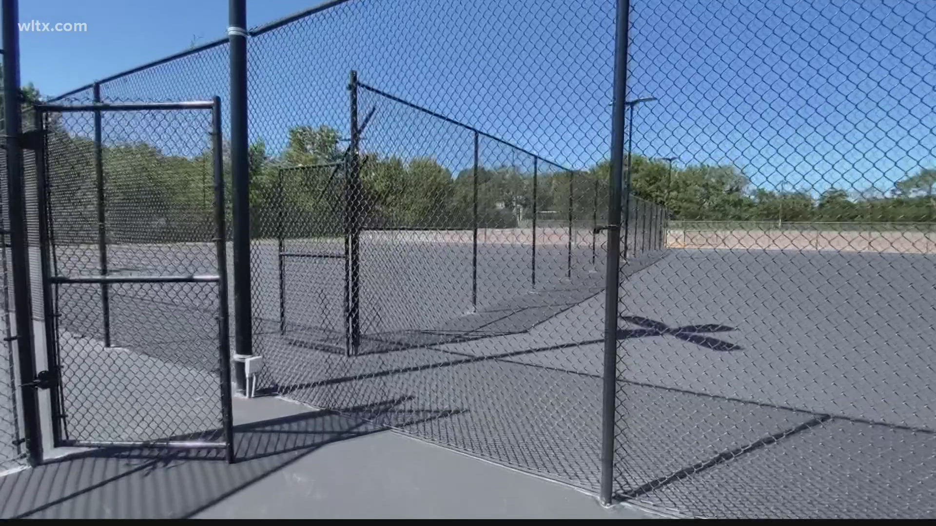 New tennis courts and the first ever pickleball courts are under construction in Lee county.