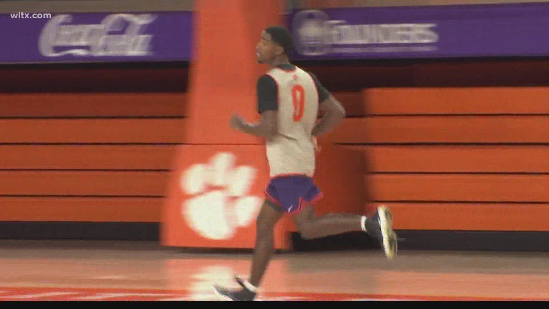 Clemson redshirt freshman Joshua Beadle from Cardinal Newman is ready to be a contributor for the upcoming basketball season.