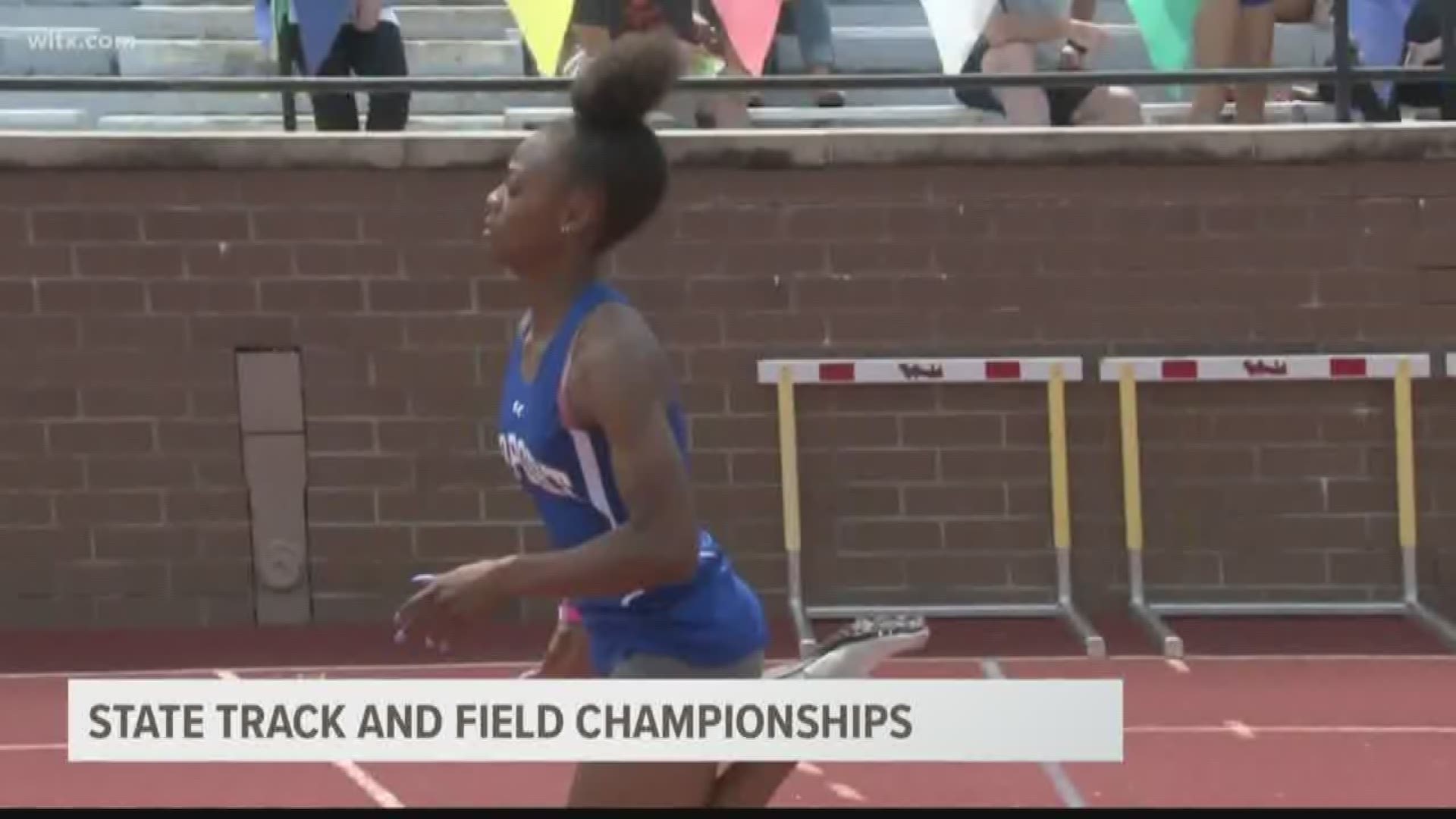 Airport's Jayla Jameson wins not one, not two but four gold medals at the state track and field meet. She's only a freshman.