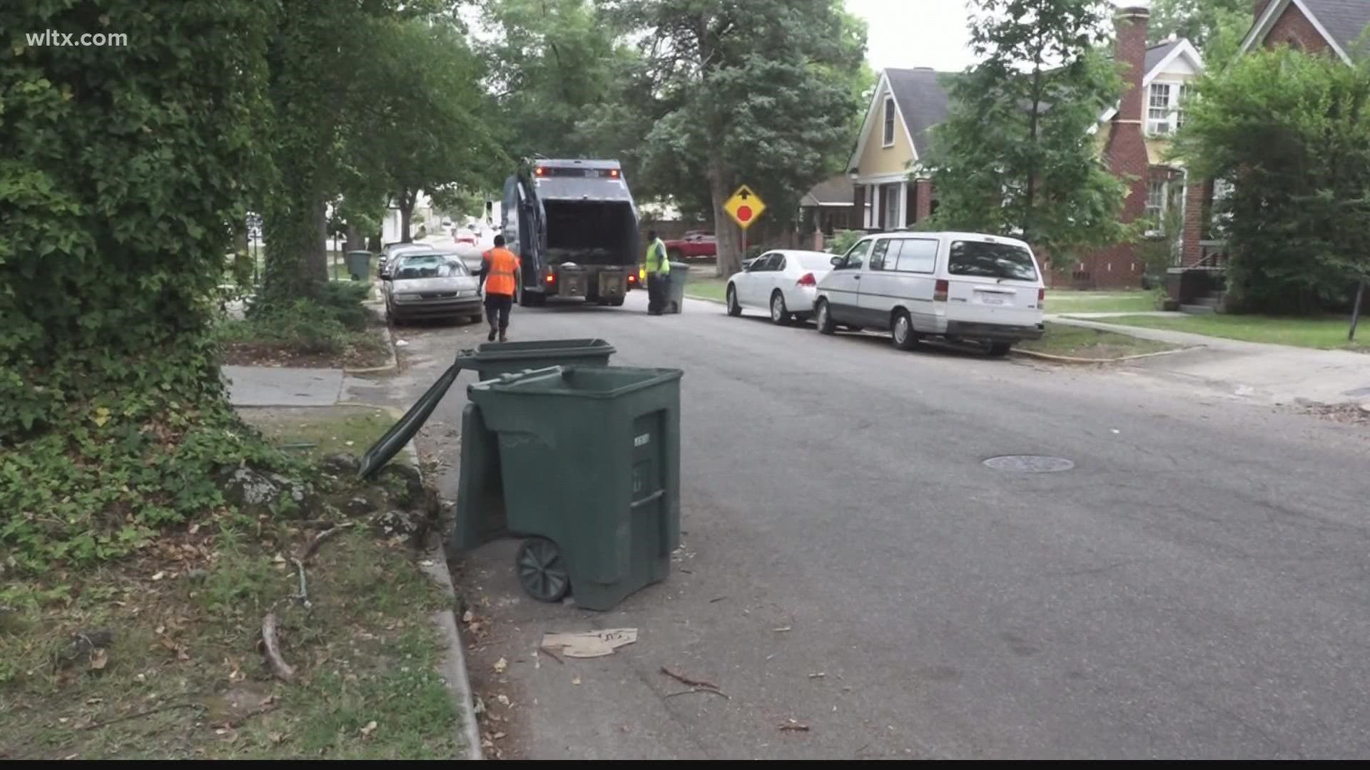 Yard trash will continue to be picked up by subcontractors. However, residents should still expect delays.