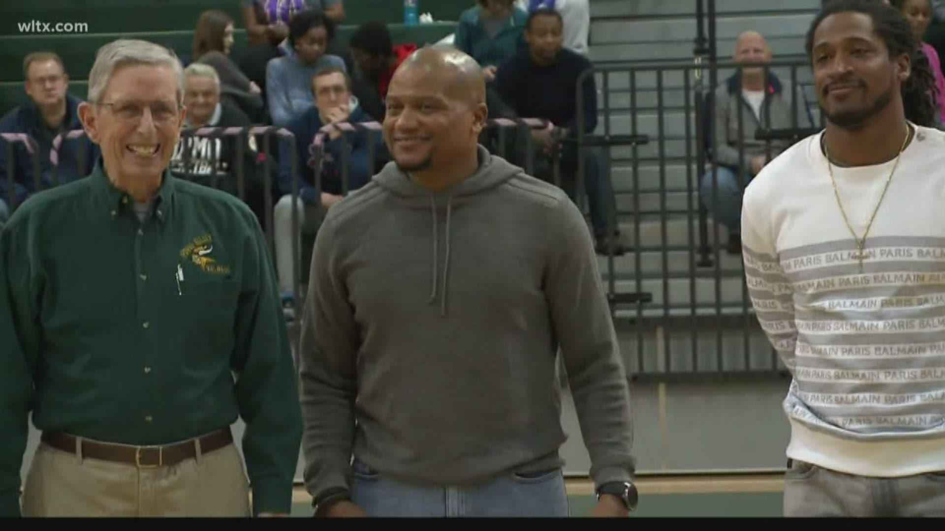 A current NFL player and a former NFL player were recognized Friday night as they are part of the 2019 Spring Valley Hall of Fame class