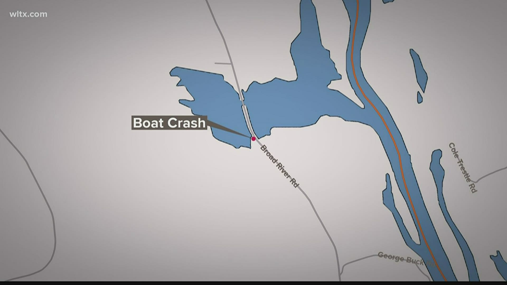 It happened around 9:30p.m. as the boats were returning to a landing in Newberry county.