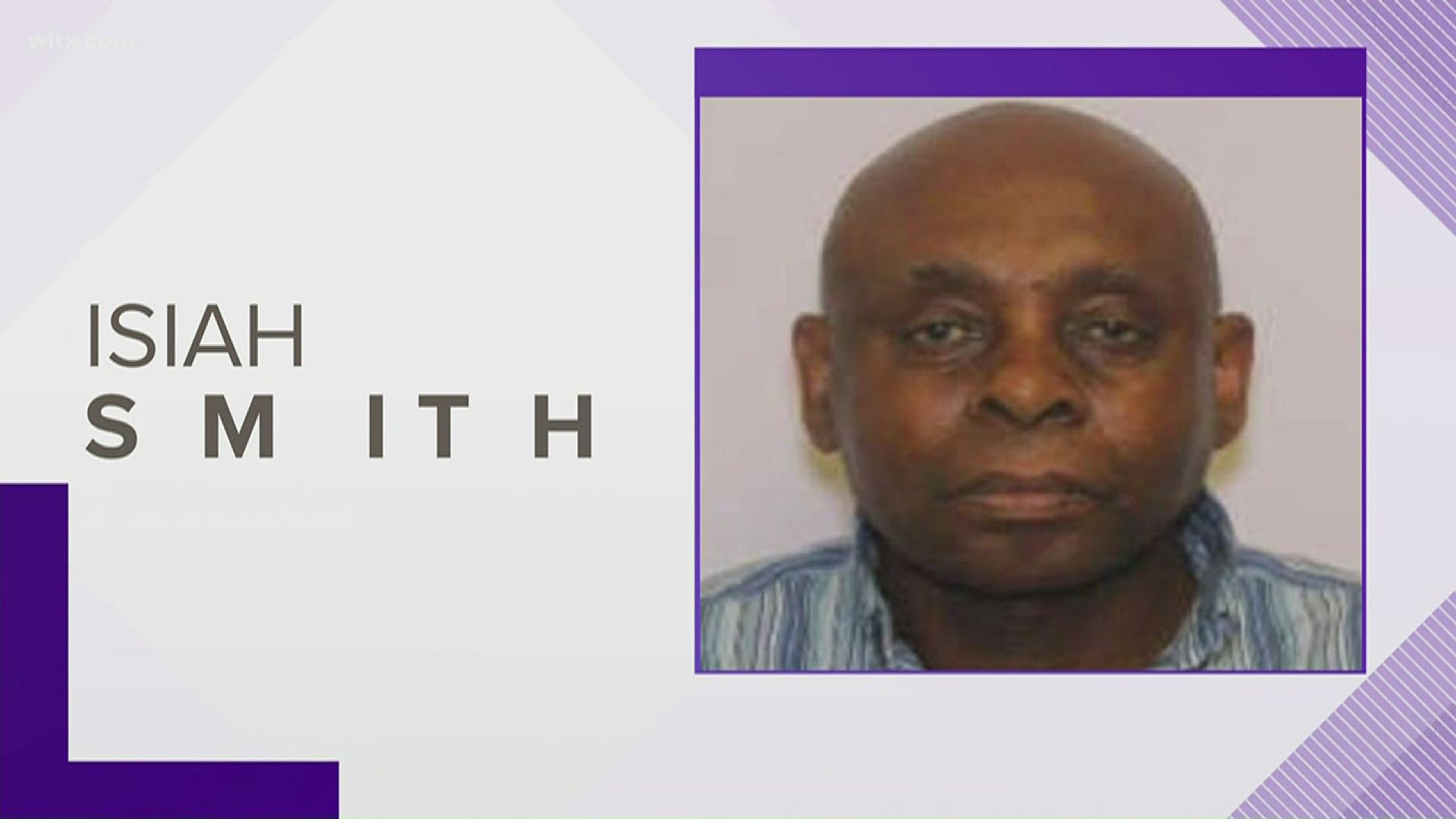 52-year-old Isiah Smith was last seen near the Mount Vernon Inn on Broad Street on Monday