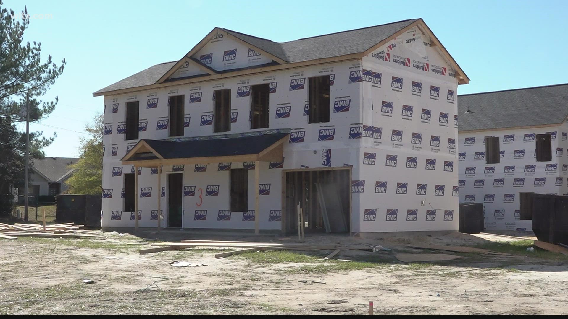 There are several factors that are driving the grown in housing and construction in Camden.