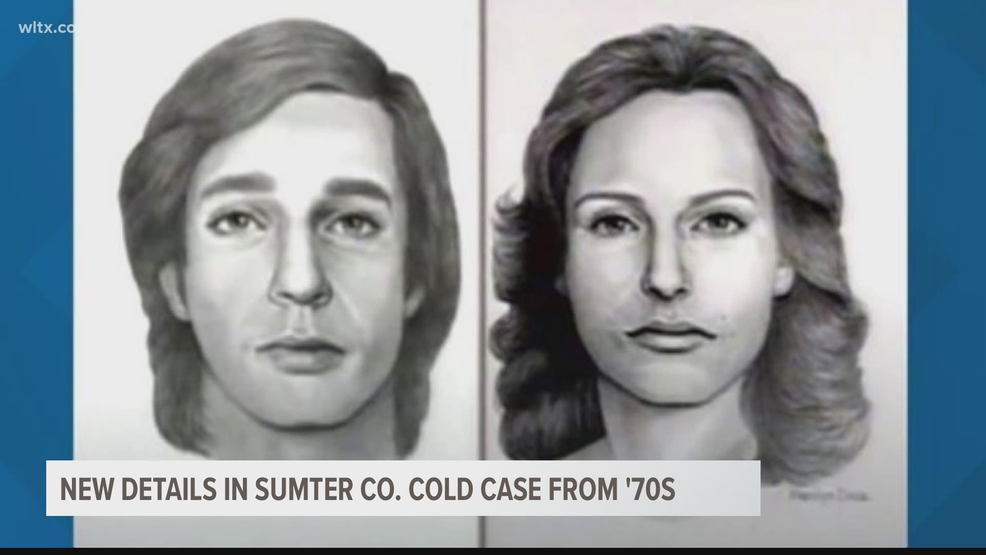 Authorities now know the names of a man and a woman who were found shot to death off of I-95 back in August of 1976