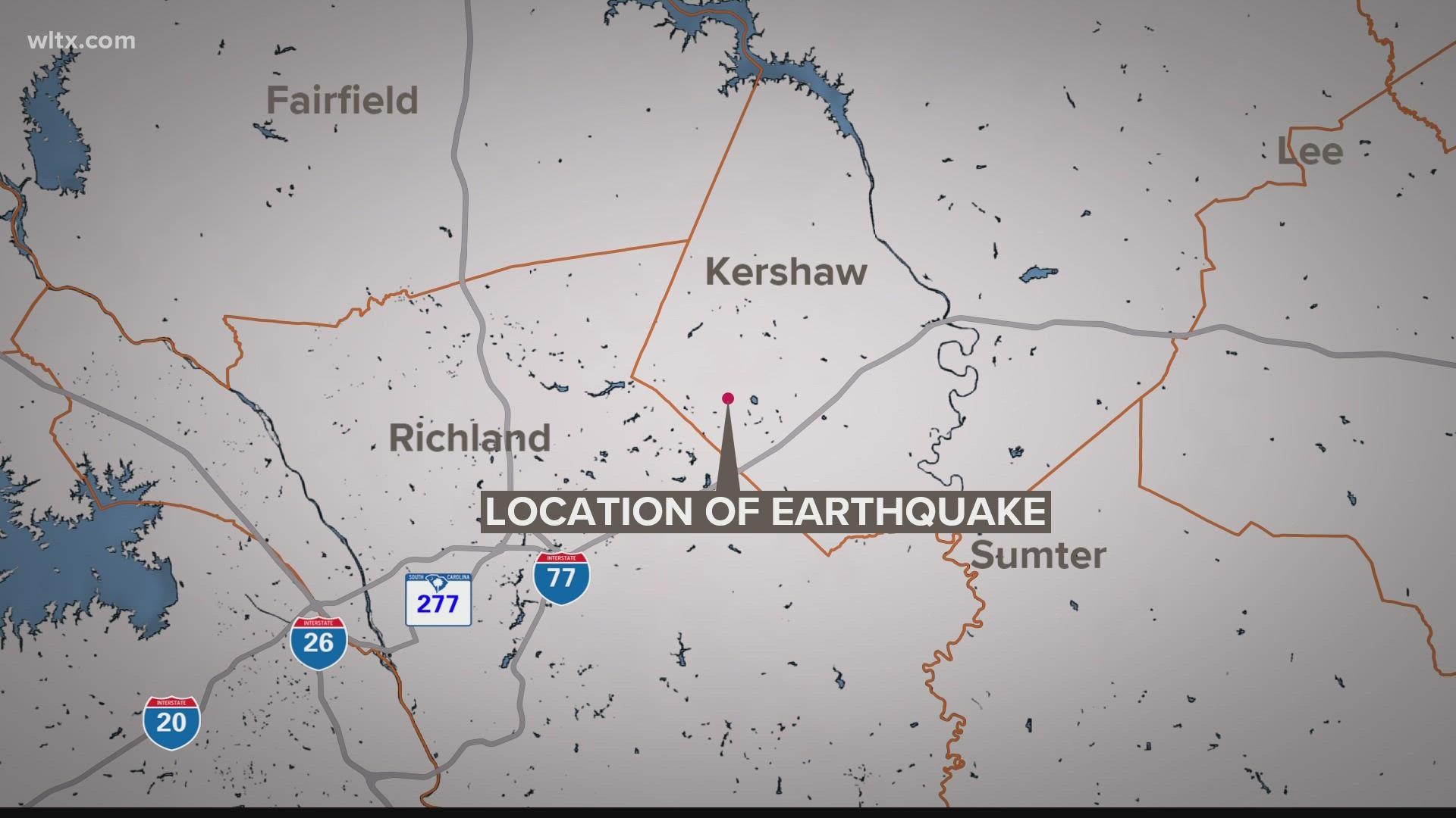Another earthquake rattled the Elgin area Wednesday night, according to the U.S. Geological Survey (USGS). It's the 15th earthquake to shake the area since Dec. 27.