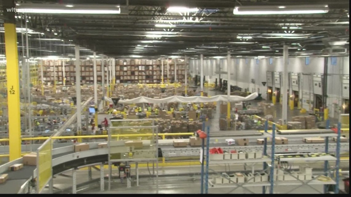 Columbia Amazon facility hires 1000 workers to meet holiday demands