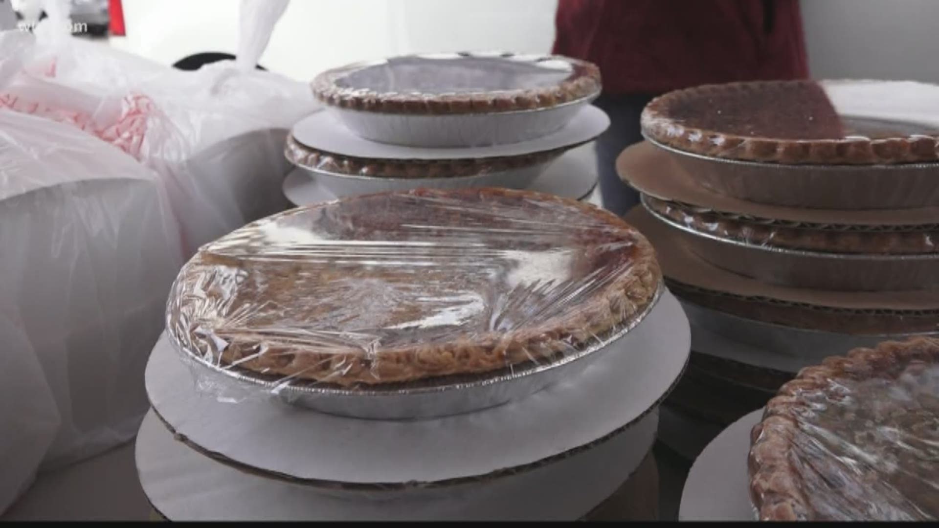 Just a few days before Thanksgiving was the University of South Carolina's College of Hospitality Retail and Sport management's pie day.