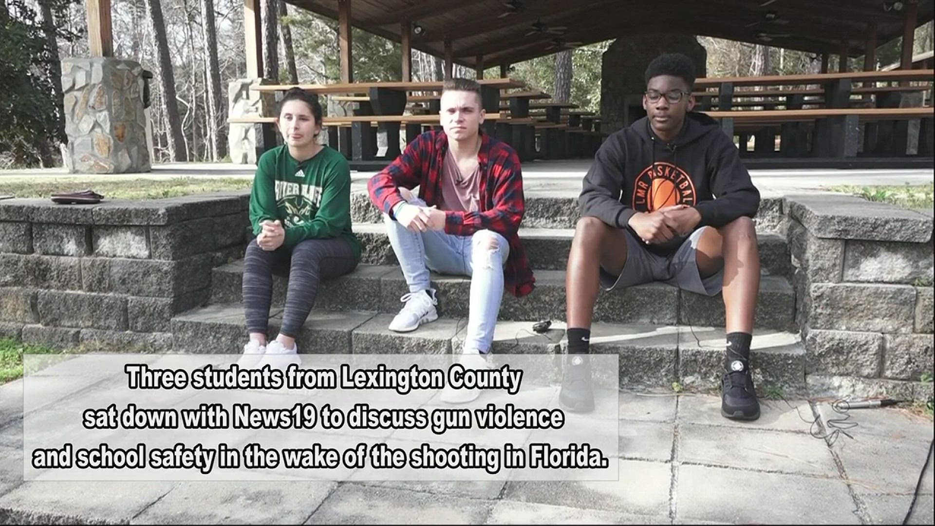 Three high school students from Lexington County, SC discuss gun violence and school safety in the wake of the mass shooting in Parkland, Florida.