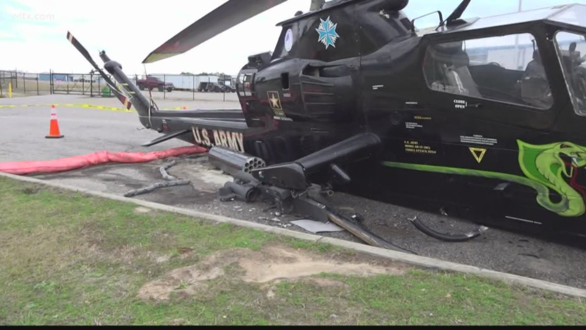 A historic military helicopter is facing more than repairs of over $6 million dollars in damage, after investigators say a drunk driver ran into it.