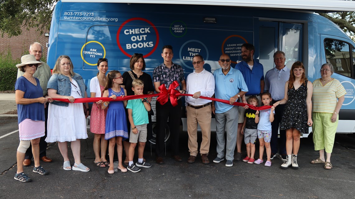 Community comes together to launch new bookmobile in Sumter - Vimarsana News