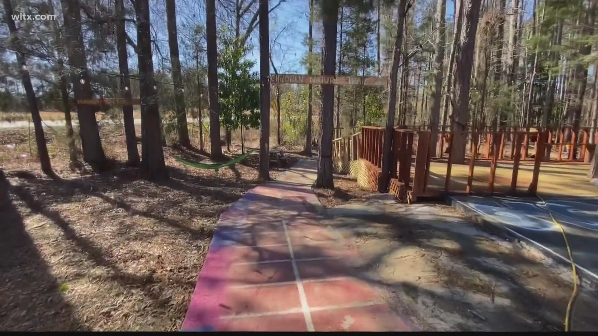 The new park in Winnsboro is built by kids and families of One Accord Ministries.