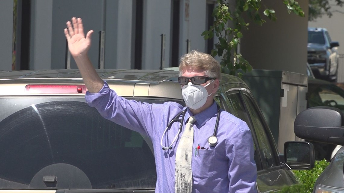 A nursing home in Newberry is prayed over