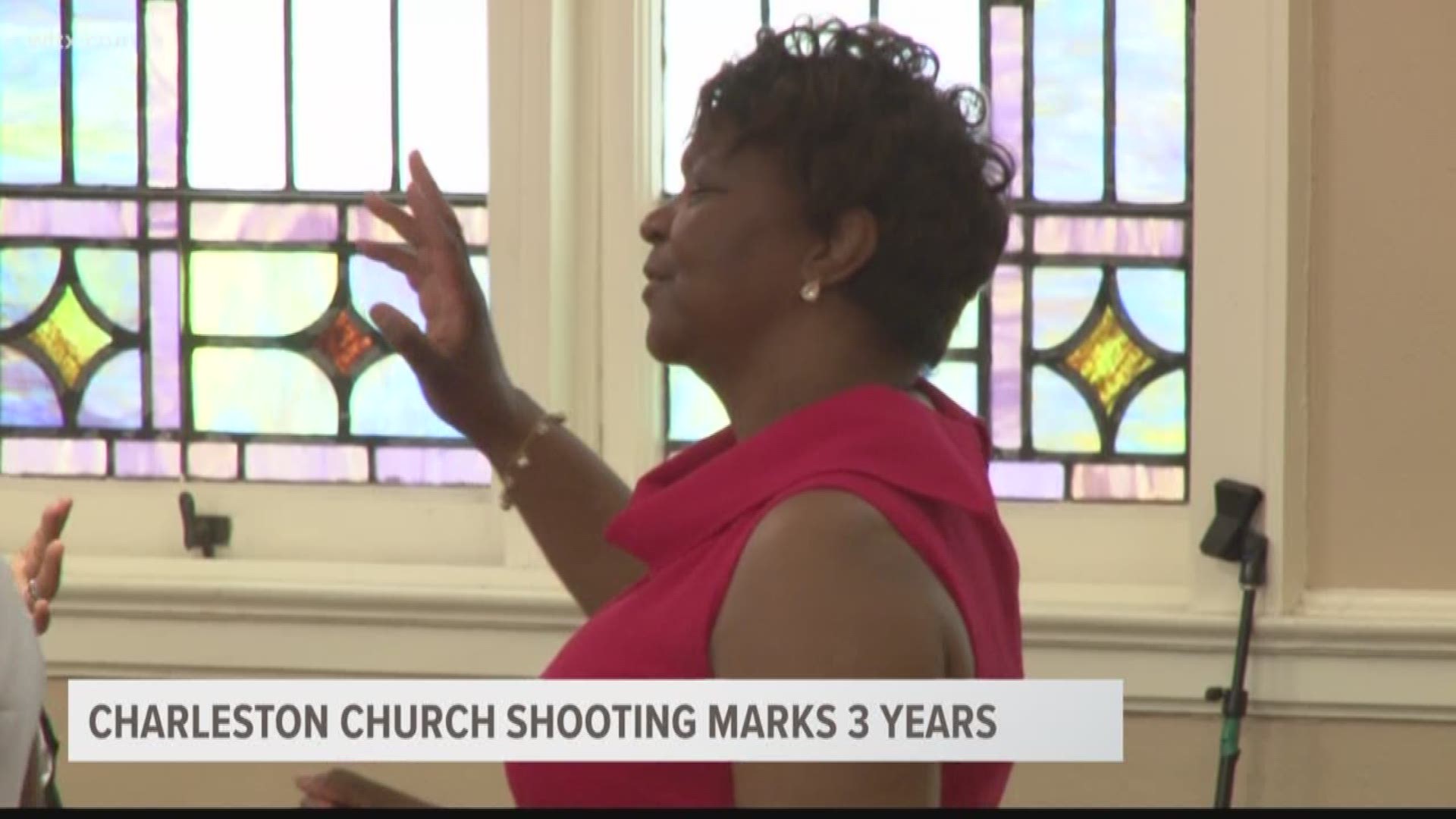 Bethel AME Church in Columbia remembers nine people killed at Mother Emanuel AME Church in Charleston, three years ago today.