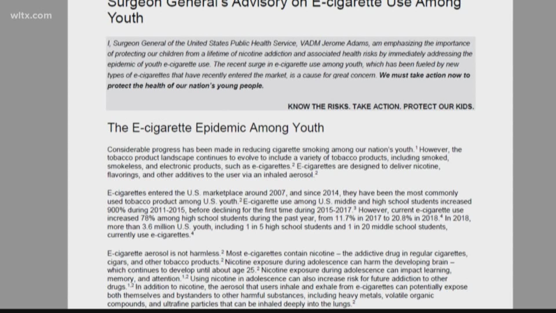 Four bills trying to make it harder for young people to get access to e-cigarettes and vaping products, passed a major hurdle today as they were approved out of a judiciary subcommittee.