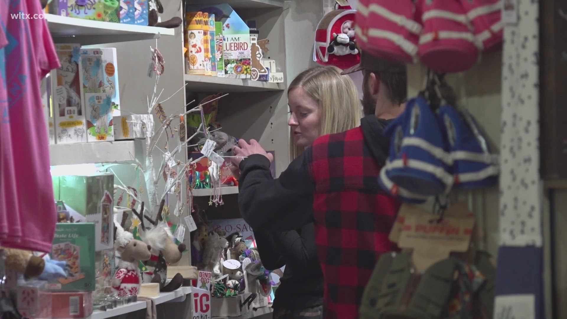 The Jingle Bell Bash celebrates community and unique gifts as shoppers support local businesses during Lexington’s festive holiday tradition.