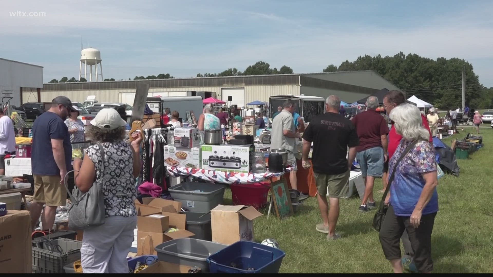 The large yard sale will go from 7am-3pm on Saturday.