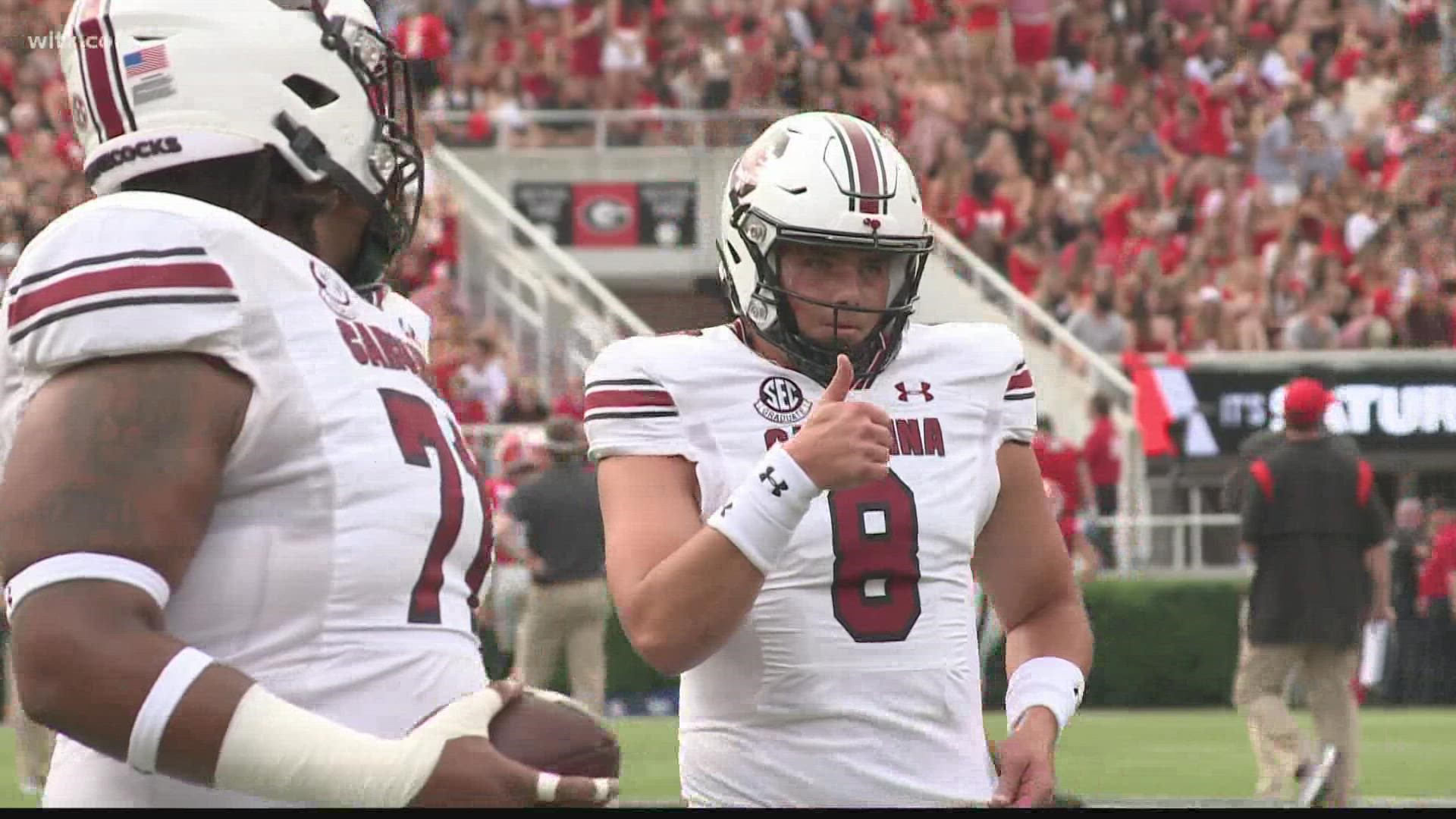 South Carolina quarterback Zeb Noland grew up in the shadows of Athens & last Saturday, he had a dream scenario as he was in the starting lineup for the Georgia game