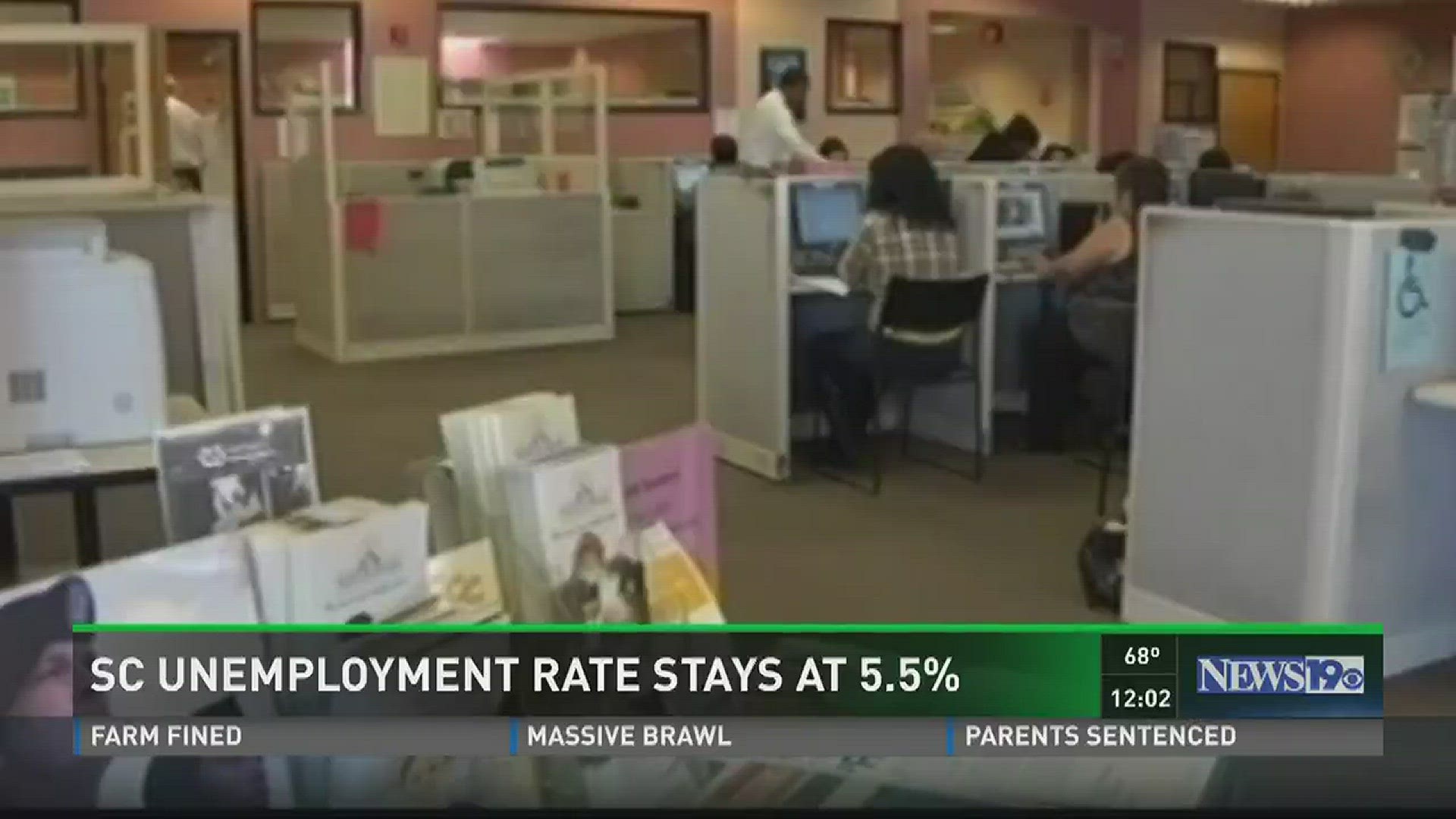 Unemployment rate remains at 5.5%