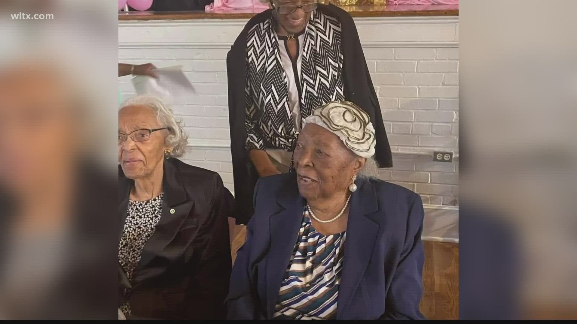 Johnnie Ruth McCroery turned 100 years old last Saturday. She celebrated with family and friends in Winnsboro.