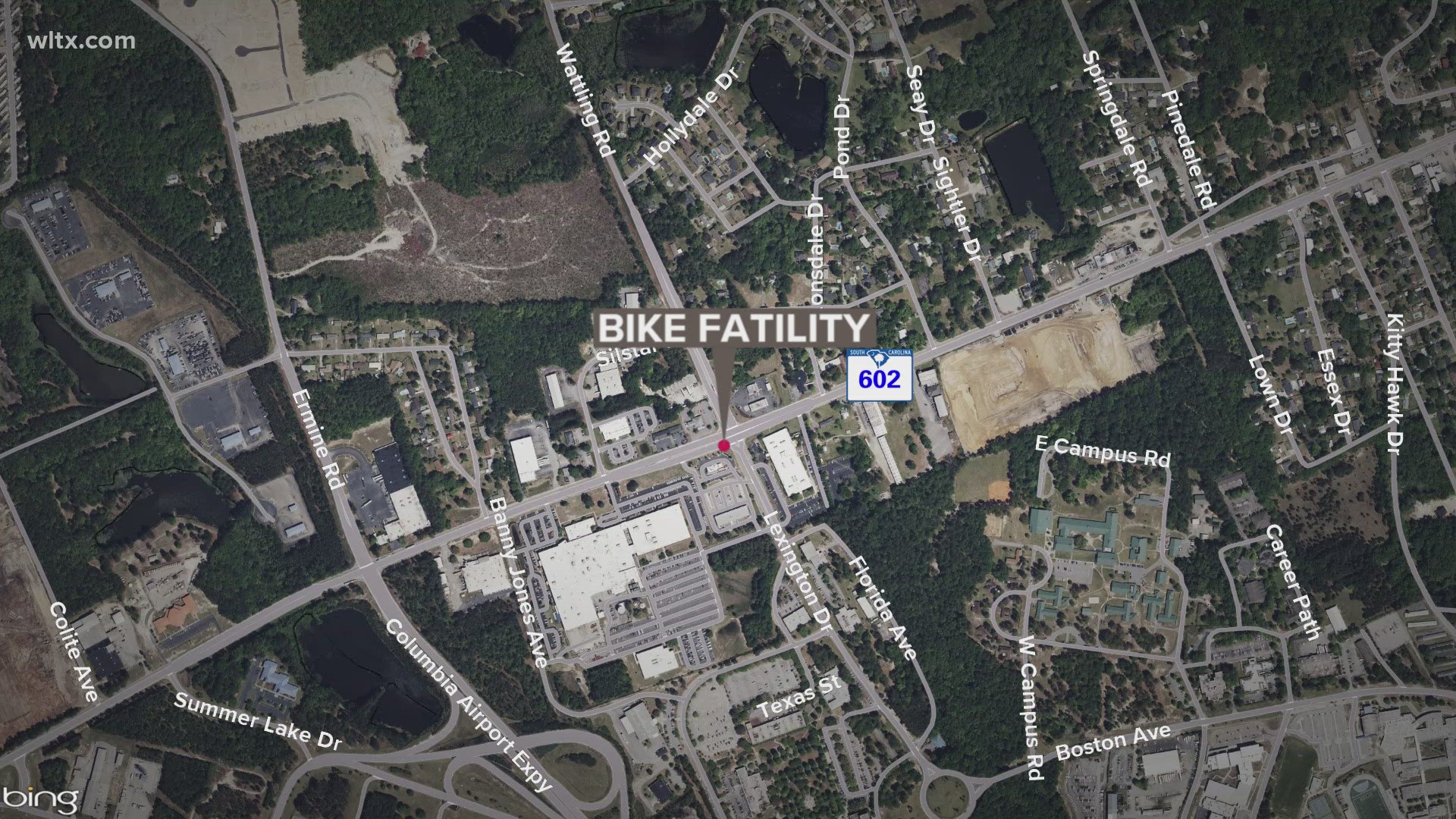 Christopher Razny, 45, was riding his bike on Platt Springs road when he was hit by a tractor-trailer.